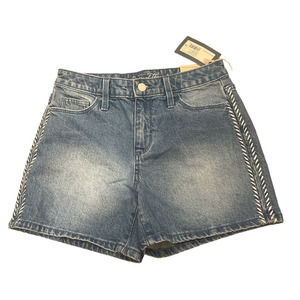 Universal Thread High Rise Midi Jean Shorts  Womens Size 0  NWT